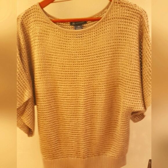 INC International Concepts *NWOT* GOLD Sweater Size Medium * Stunning! - Picture 1 of 14